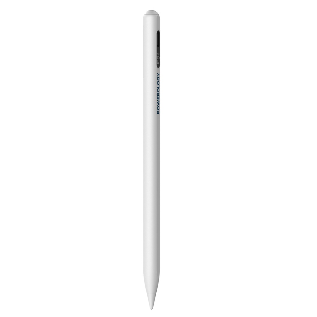 Powerology Real-time Display Stylus Pen - White